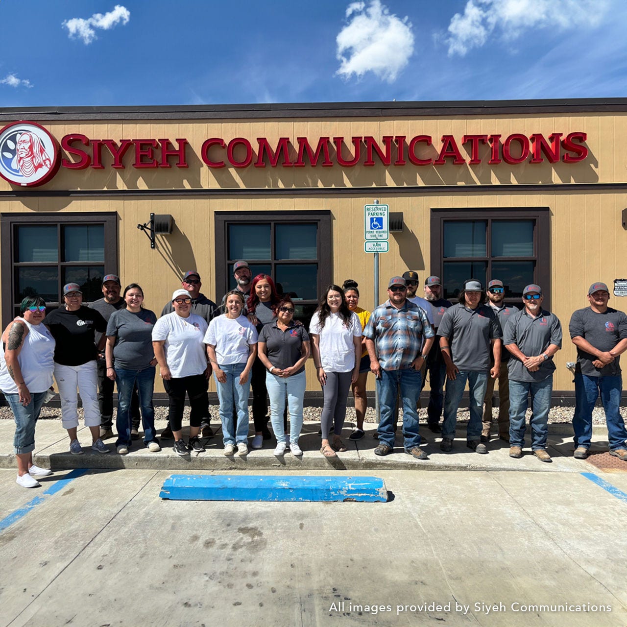 Siyeh Communications staff group photo